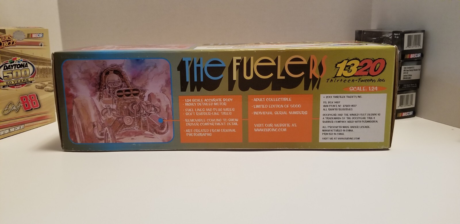 1320 The Fuelers 1:24 Dunn & Reath Dragster “AUTOGRAPHED” By Big Jim Dunn