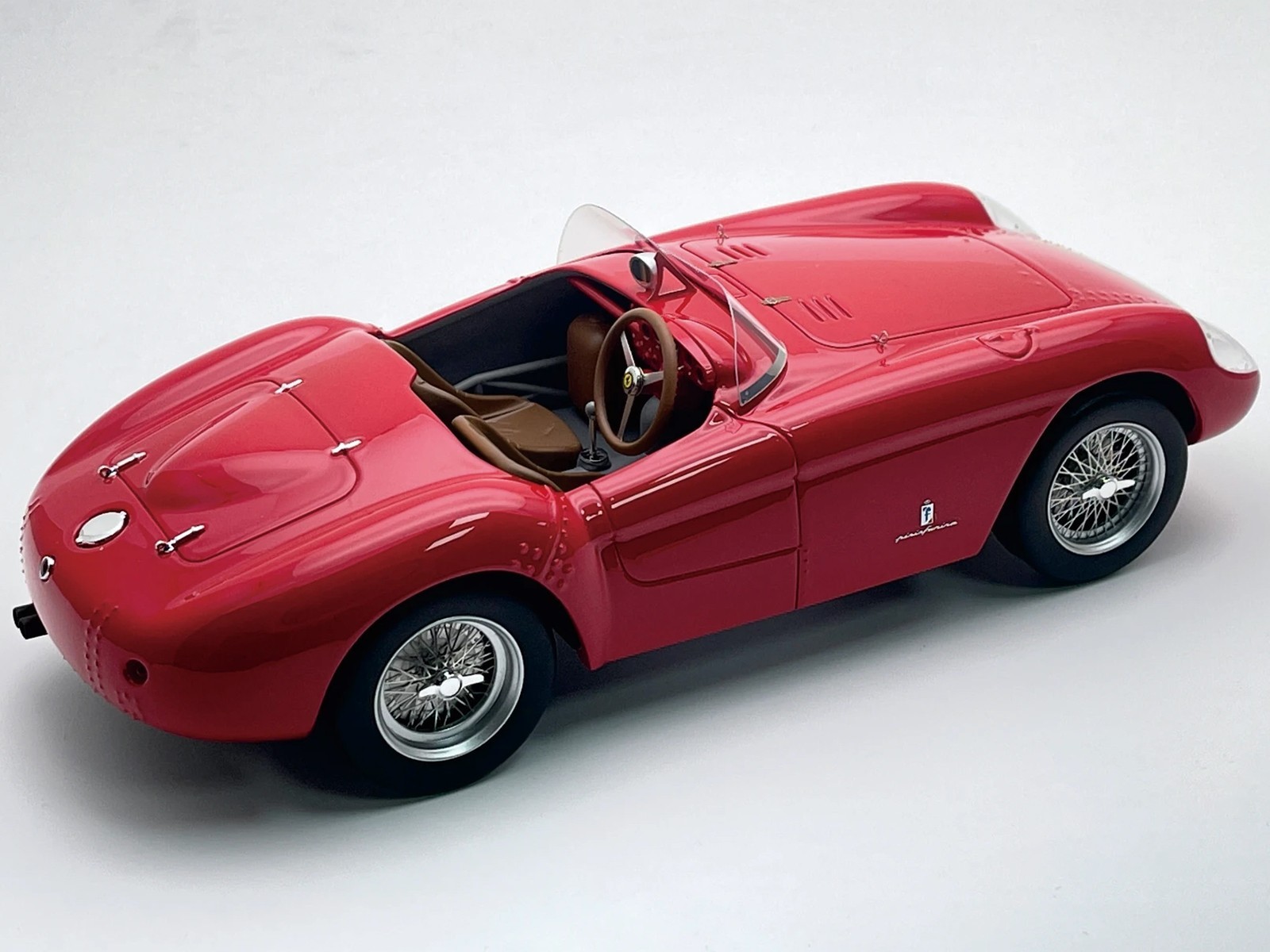 FERRARI 500 MONDIAL “PRESS VER.” ROSSO CORSA RED 1/18 BY TECNOMODEL TM18-278 A