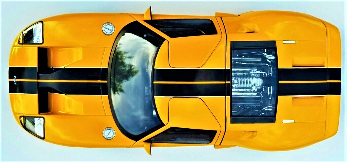 Ford GT40 Race Car Custom Built Concept Classic 1 18 12 24