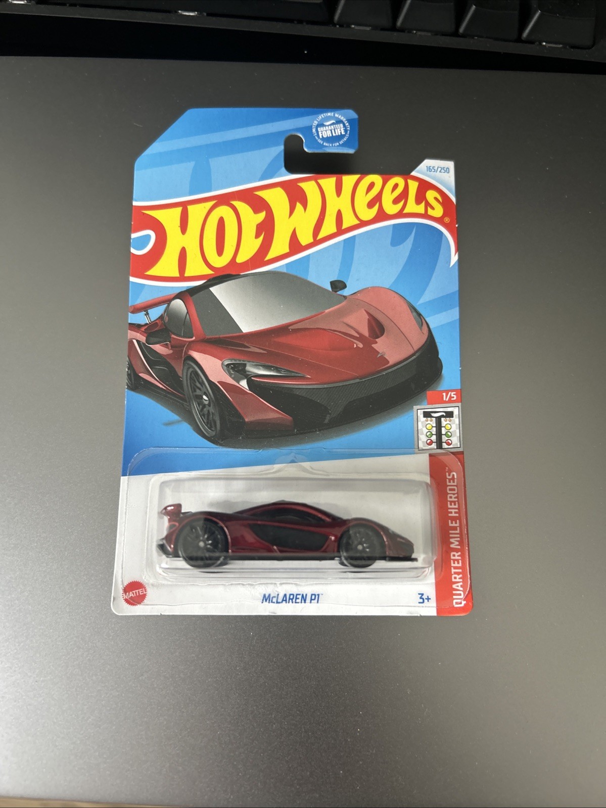 Hot Wheels McLaren P1 Red Quarter Mile Heroes 1/5 #165/250