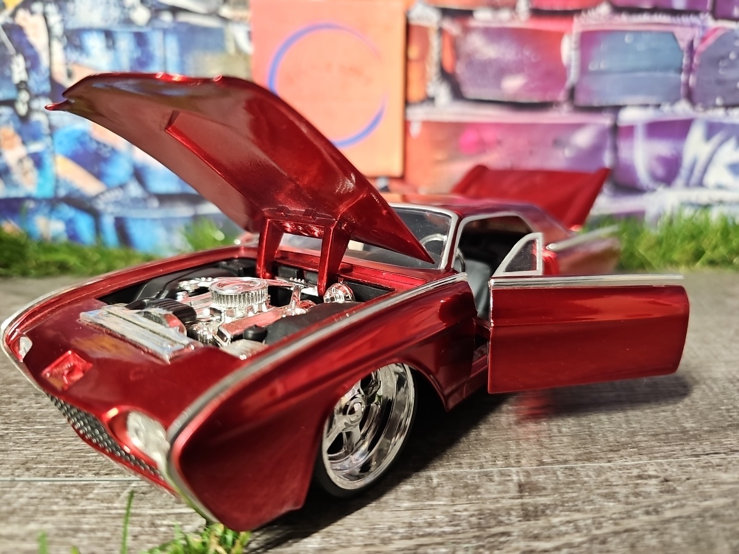 Vntg 2005 Jada Dub City Oldskool Rick Dore 1963 Ford Thunderbird 1:24 NO BOX