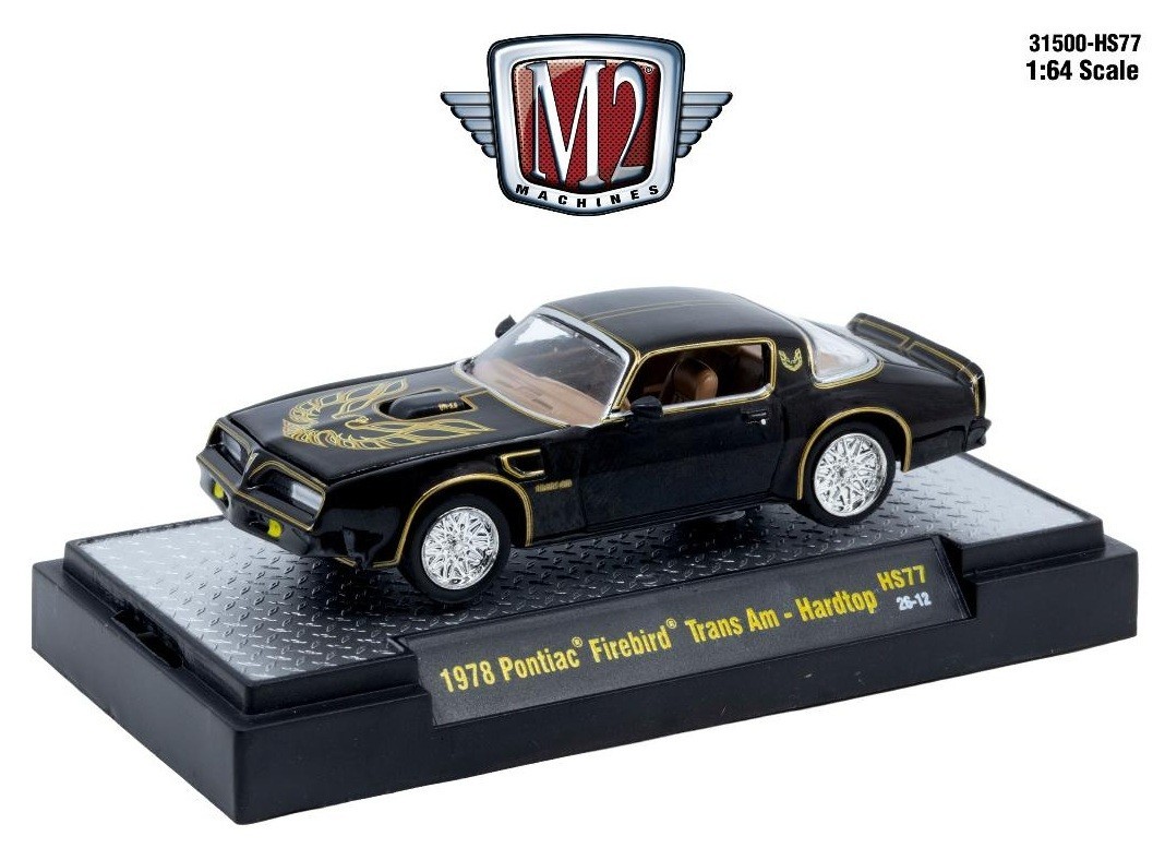 2026 M2 Machines 1:64 Hobby Exclusive 1978 PONTIAC FIREBIRD TRANS AM #31500-HS77
