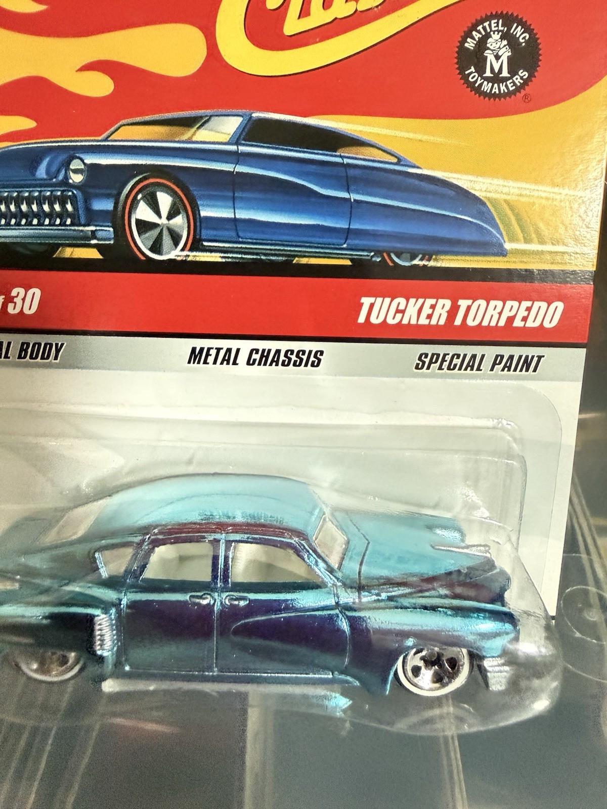 Hot Wheels Classics Series 5 – Tucker Torpedo in Light Blue