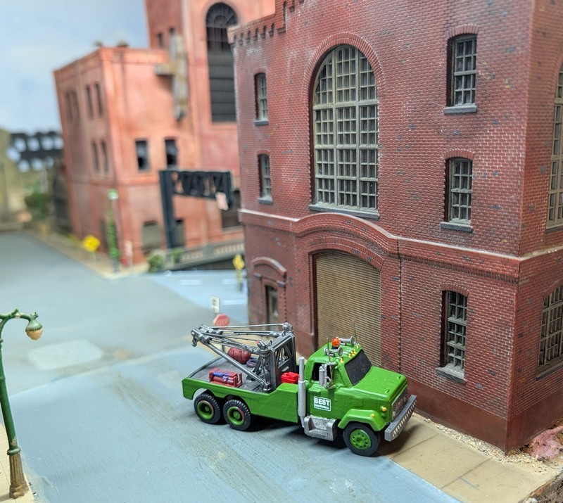 1/87 HO Scale Custom Built 3D Printed 1970 GMC 9500 Heavy Duty Wrecker Tow Truck