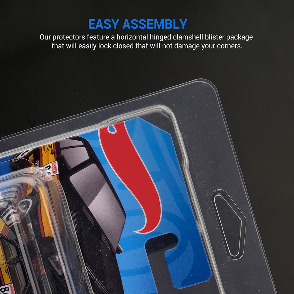 10-100Pcs Protector Cases Model Car Clamshell Display For Hotwheels Short Card