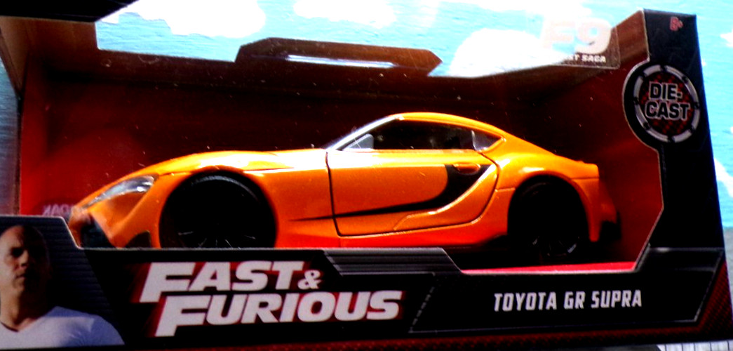 Jada Toys Fast & Furious Toyota GR Supra 1:32 Scale Metal Rubber Plastic Parts!
