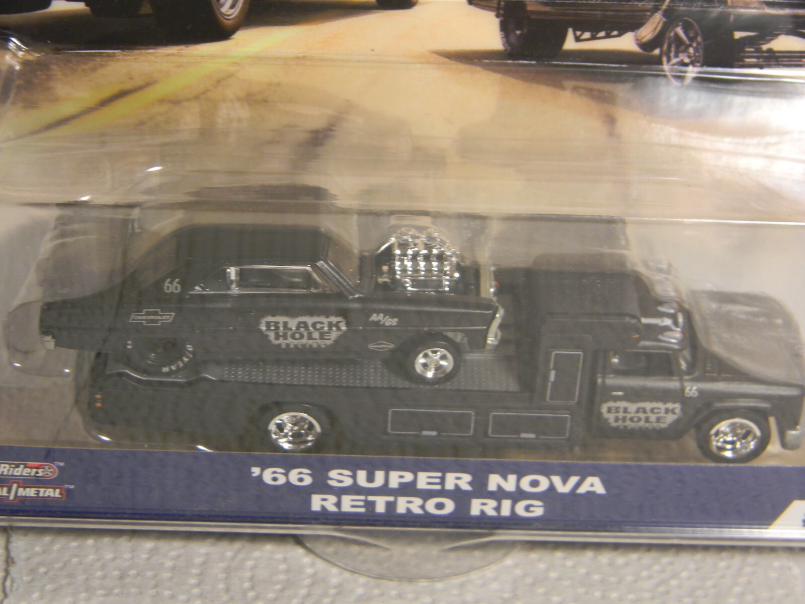 2018 Hot Wheels Car Culture Team Transport #7, ” ’66 Super Nova & Retro Rig”