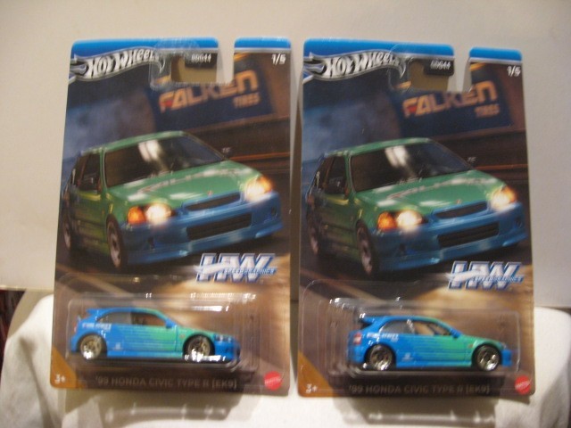 HOT WHEELS 1:64 THEMED HW SPEED GRAHICS / 2021 1ST ED 1999 HONDA CIVIC TYPE R’s