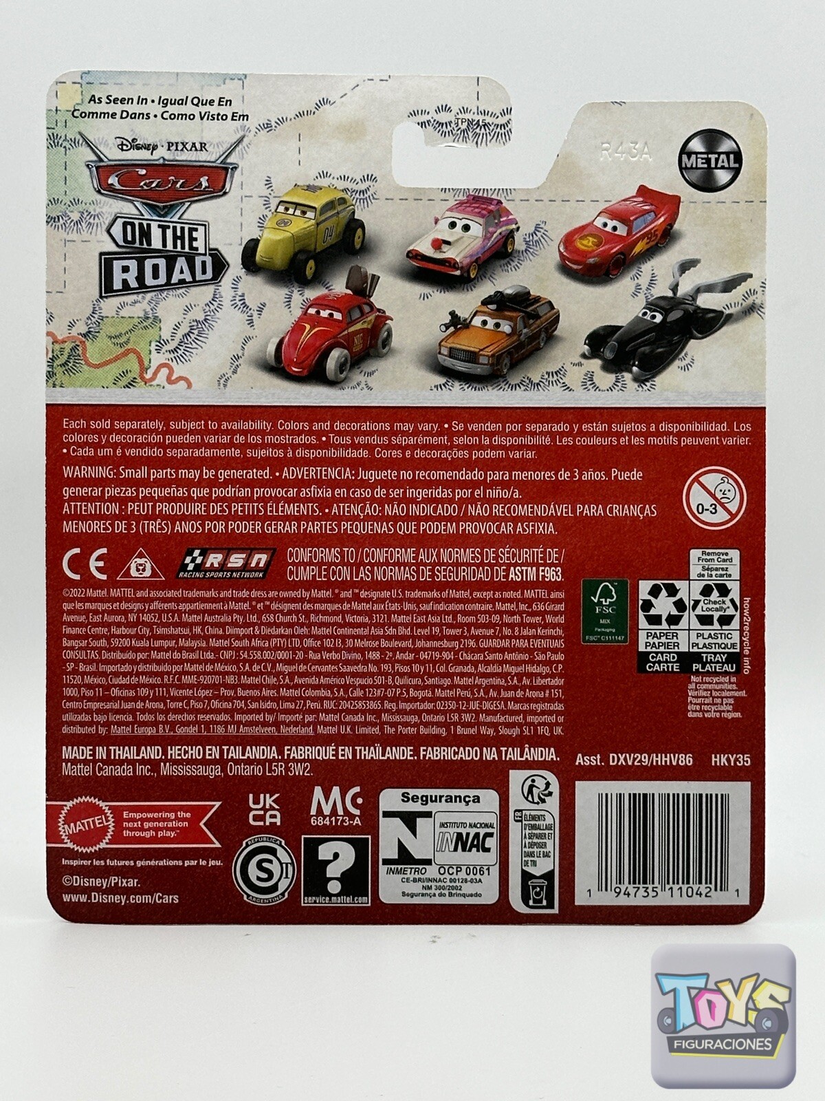 Disney Pixar Cars ROAD TRIP MATER New Smiling Face And Raised New For 2023