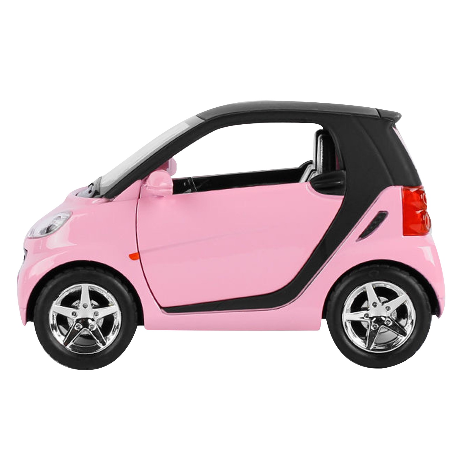 1:32 Model Car Toy Vehicle Kids Gifts With Sound&Light For Smart ForTwo Pink