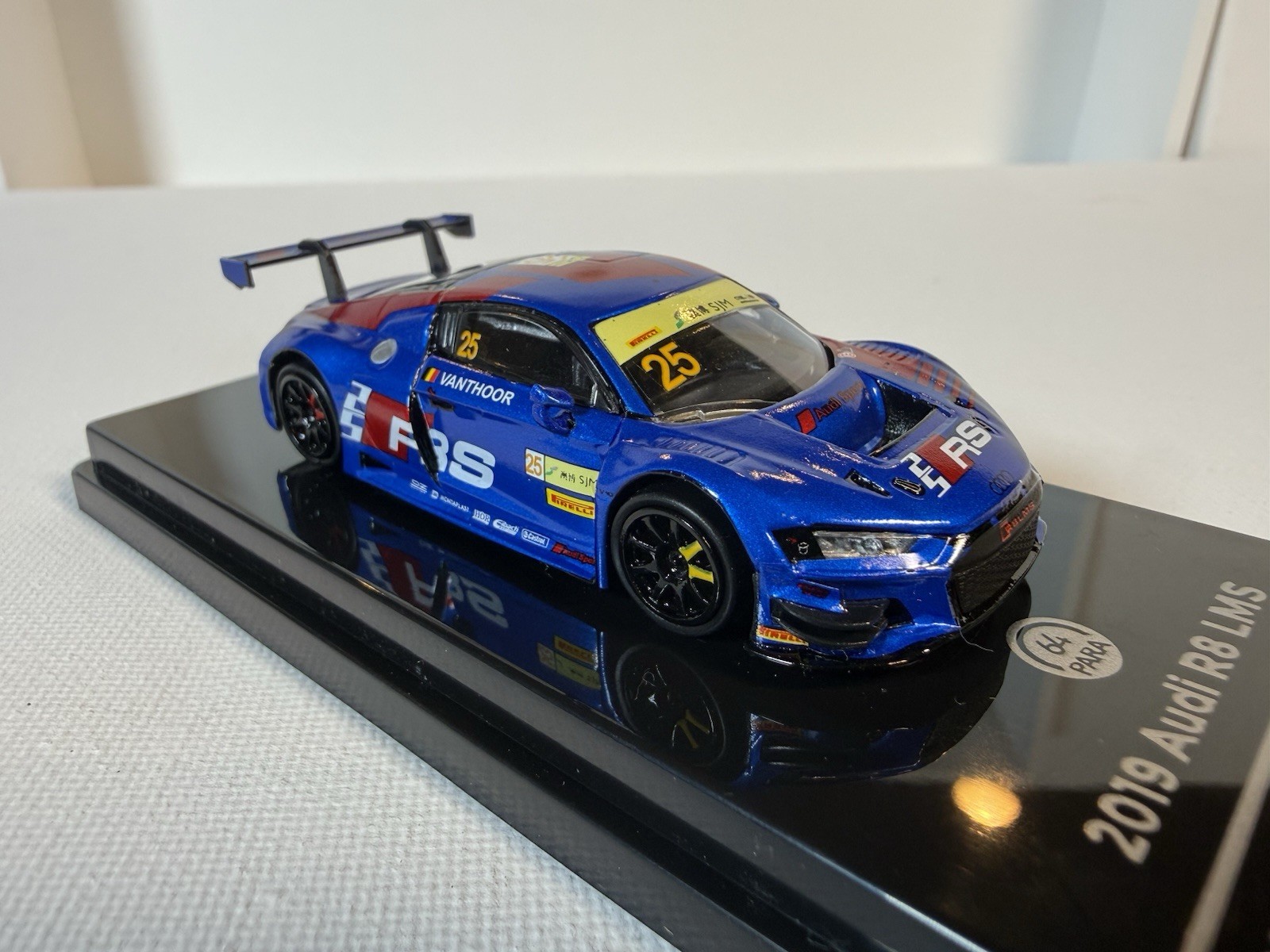 🔥64 Para 1:64 AUDI R8 LMS 2019 FIA Macau GT World Cup Audi Sport Team WRT #25🔥