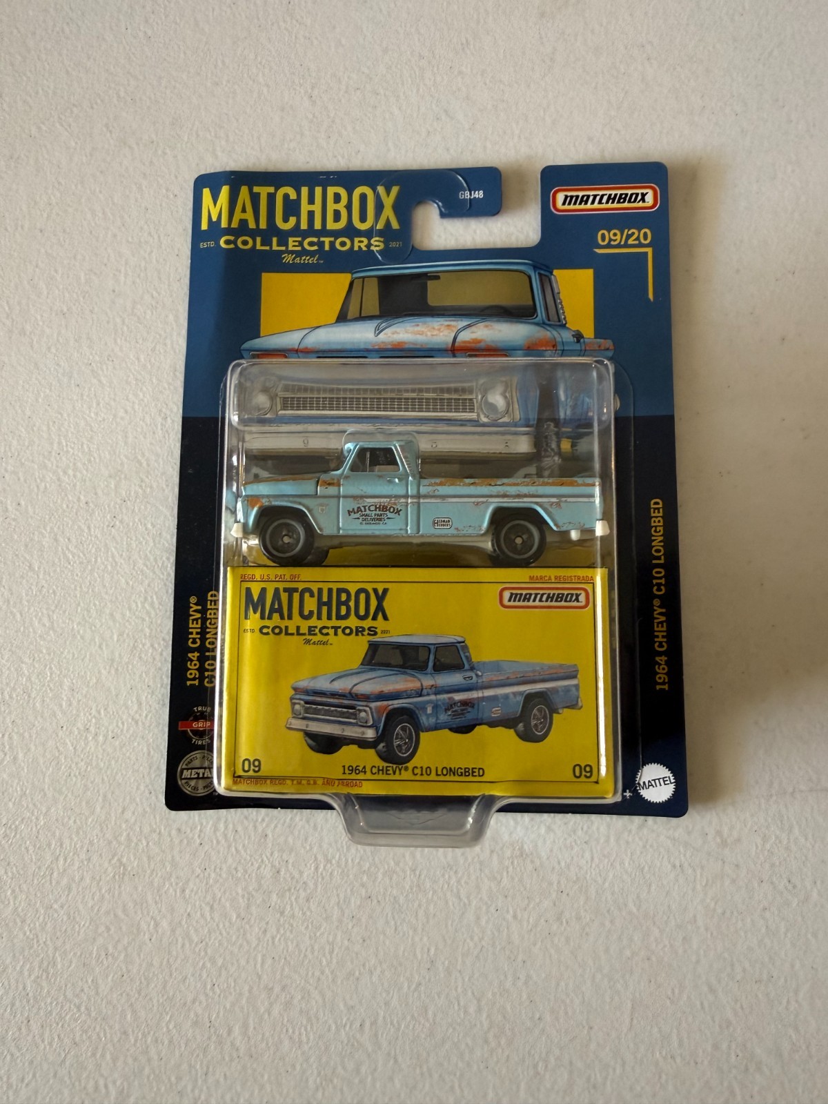 Matchbox Collectors 1964 Chevy C10 Longbed #09 BK1