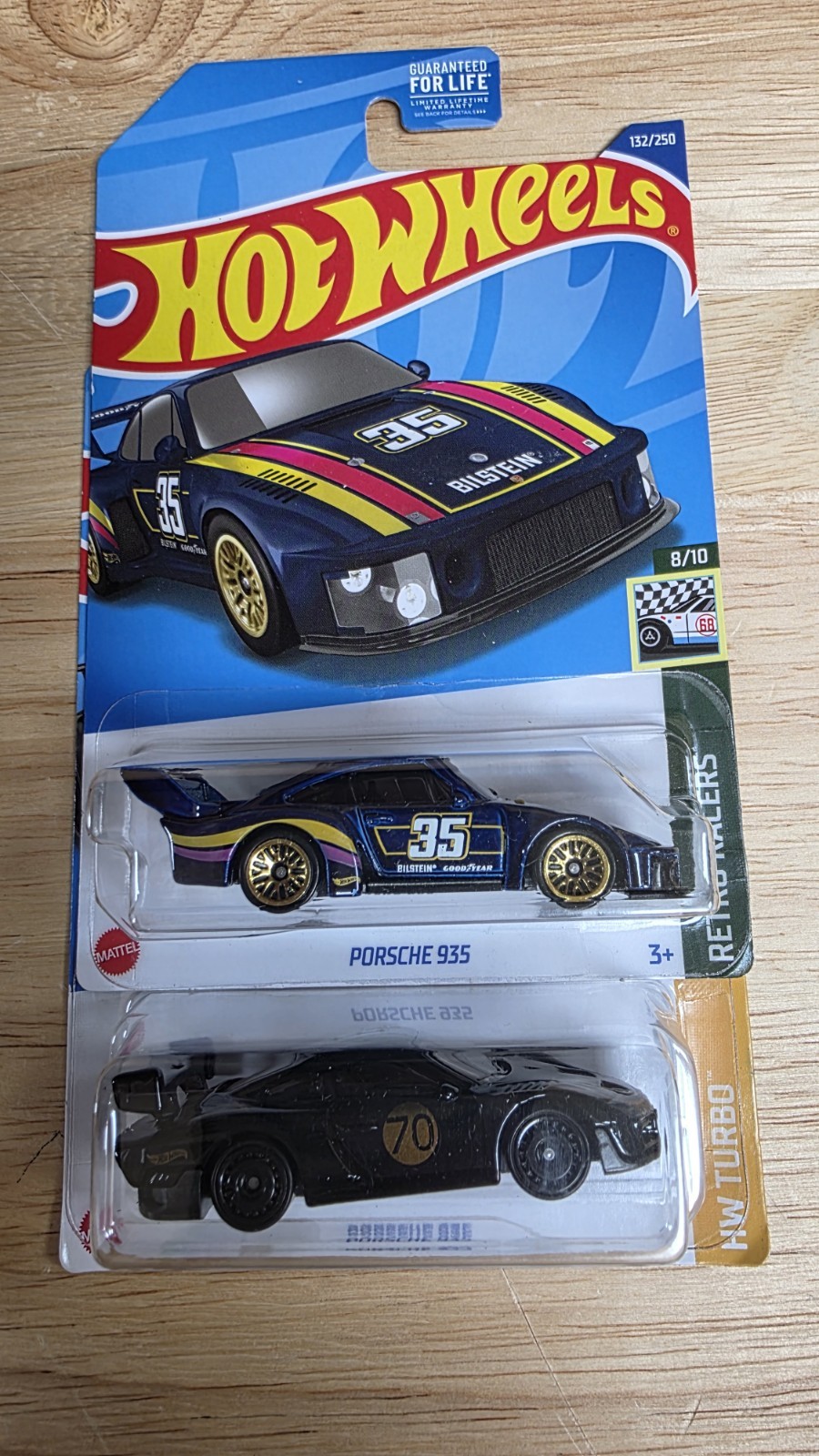 Hot Wheels Porsche Mainline Lot X6 935 911 Carrera T 96 Carrera Carrera RS 2.7