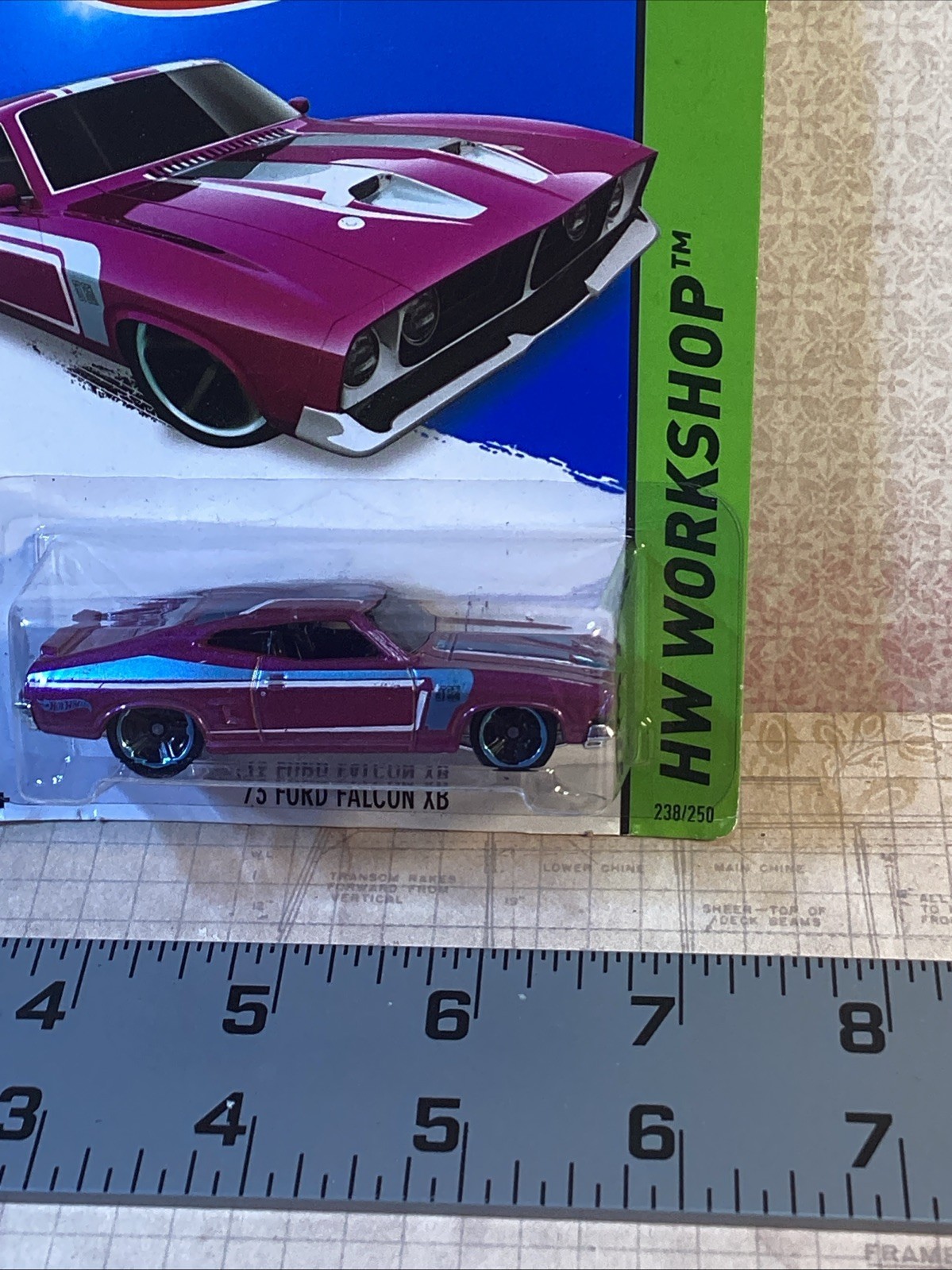 New Mattel Hot Wheels 2014 HW Workshop ’73 Ford Falcon XB Kmart Days 238/250