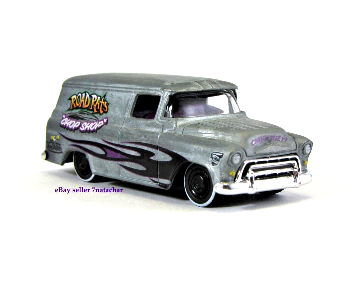 1957 Chevy Suburban Von Dutch Hot Rat Rod Shop Panel Delivery Truck B