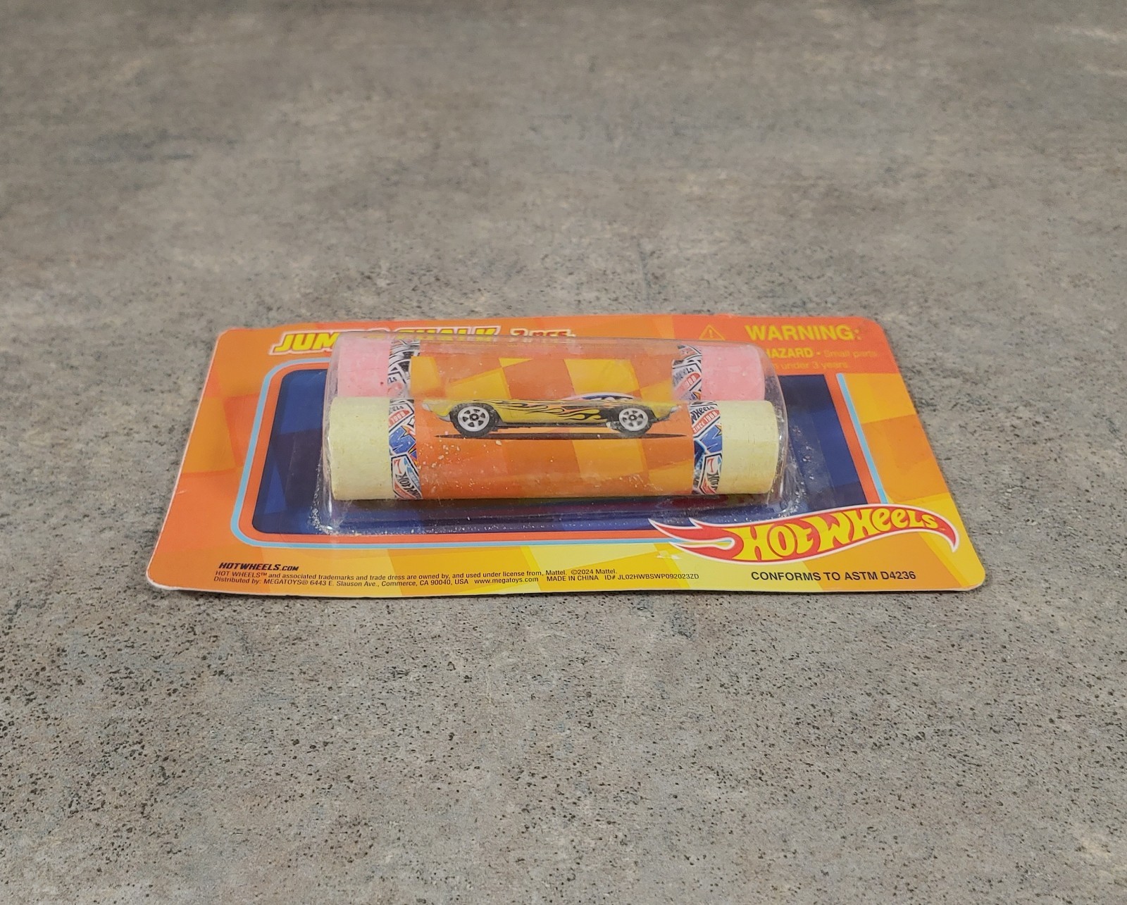 Brand New Unopened Hot Wheels 2 Pcs. Jumbo Chalk · Free Shipping