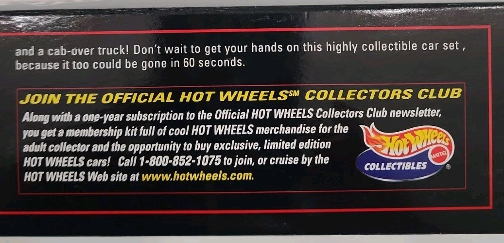 Hot Wheels 1999 “Gone In Sixty Seconds” , ’49 Merc, Viper, ’67 Mustang, Truck