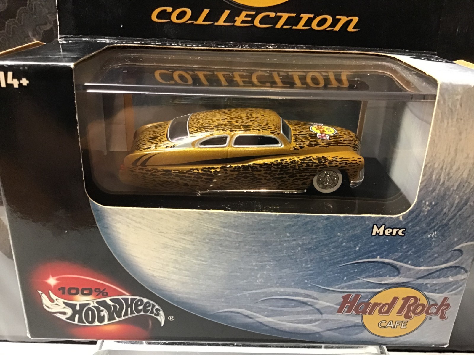Hot Wheels 100% Black Box “Hard Rock Cafe” Merc