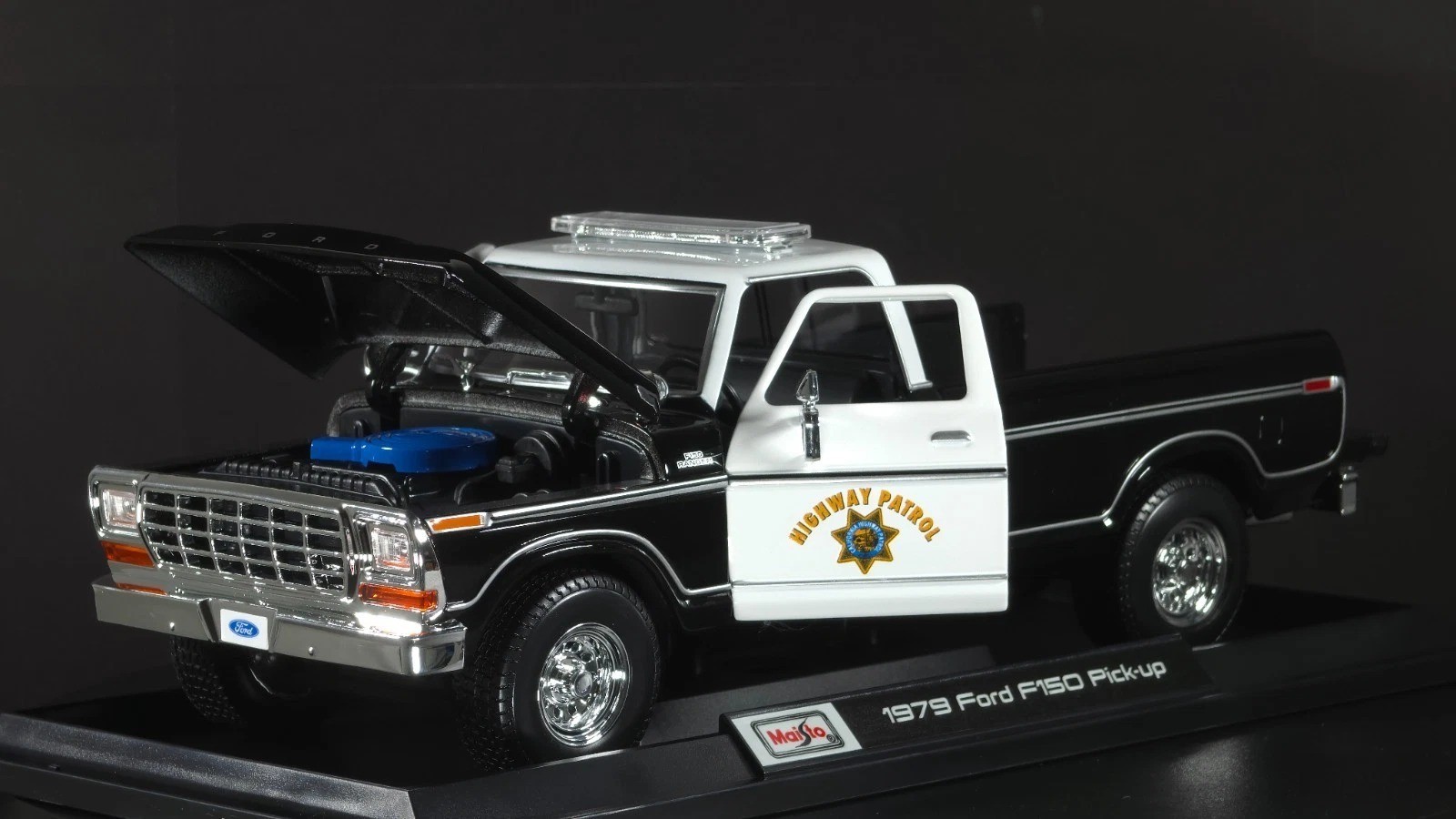 1979 Ford F150 Pick=up 1:18 Maisto Exclusive Style Special Edition HighwayPatrol