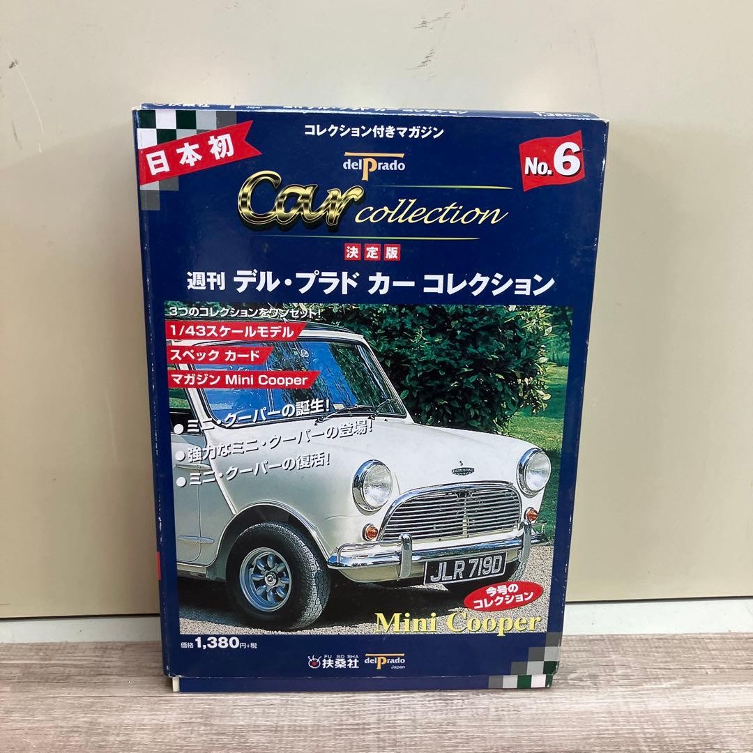 Mini Cooper 1/43 Diecast Car Collection No.6 Vintage Display Used