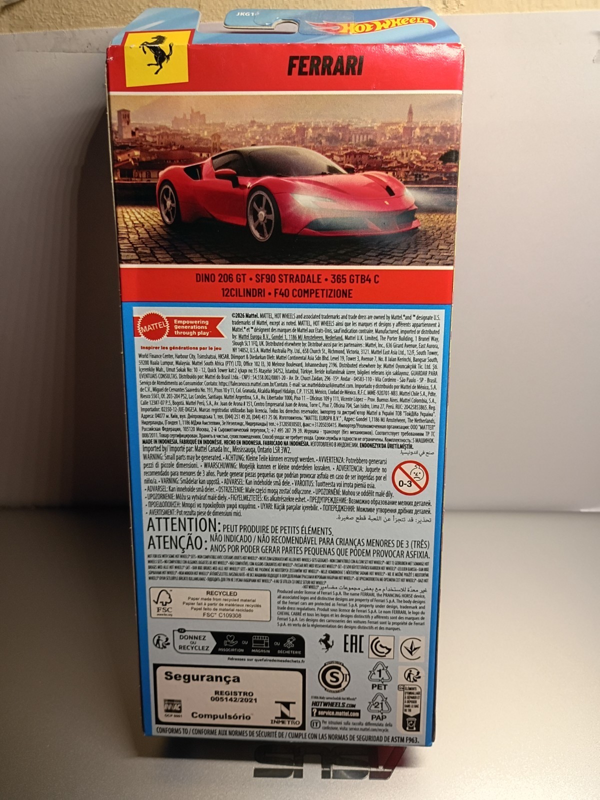 Hot Wheels Ferrari 5 Pack Variety Diecast 1:64 Scale Rare Hard To Find Must See!
