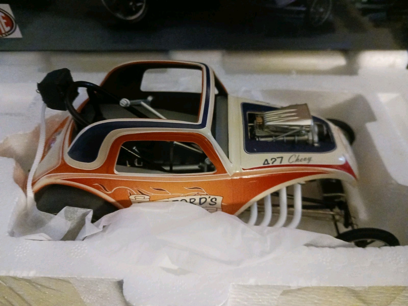 BRADFORD’S FIAT ALTERED TOPOLINE DRAGSTER ACME 1:18 VINTAGE RACING A1800811 NEW