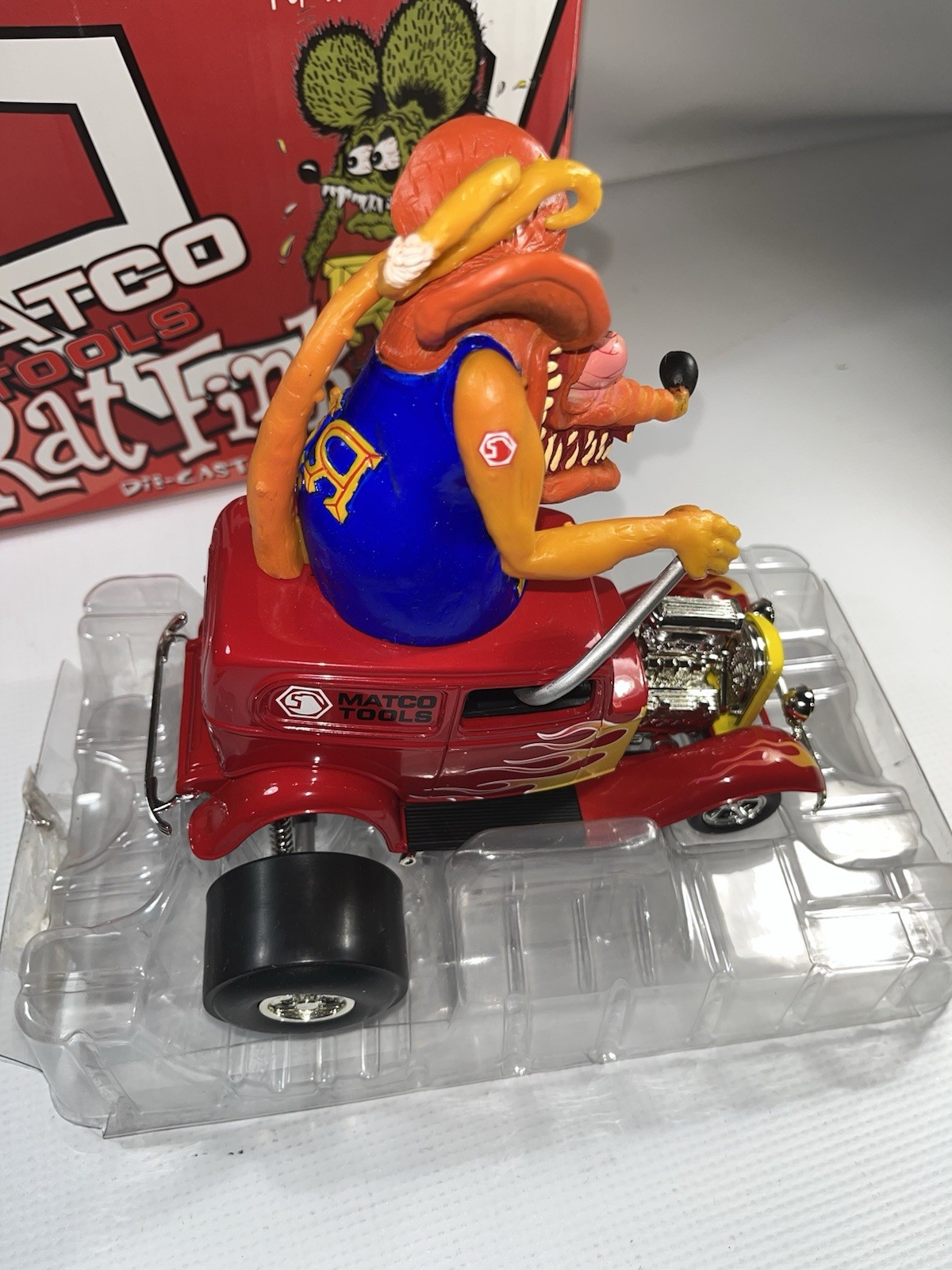 1/24 RACING CHAMPIONS 2000 Ed Roth RAT FINK ‘32 Ford Mod Rod MATCO Tools