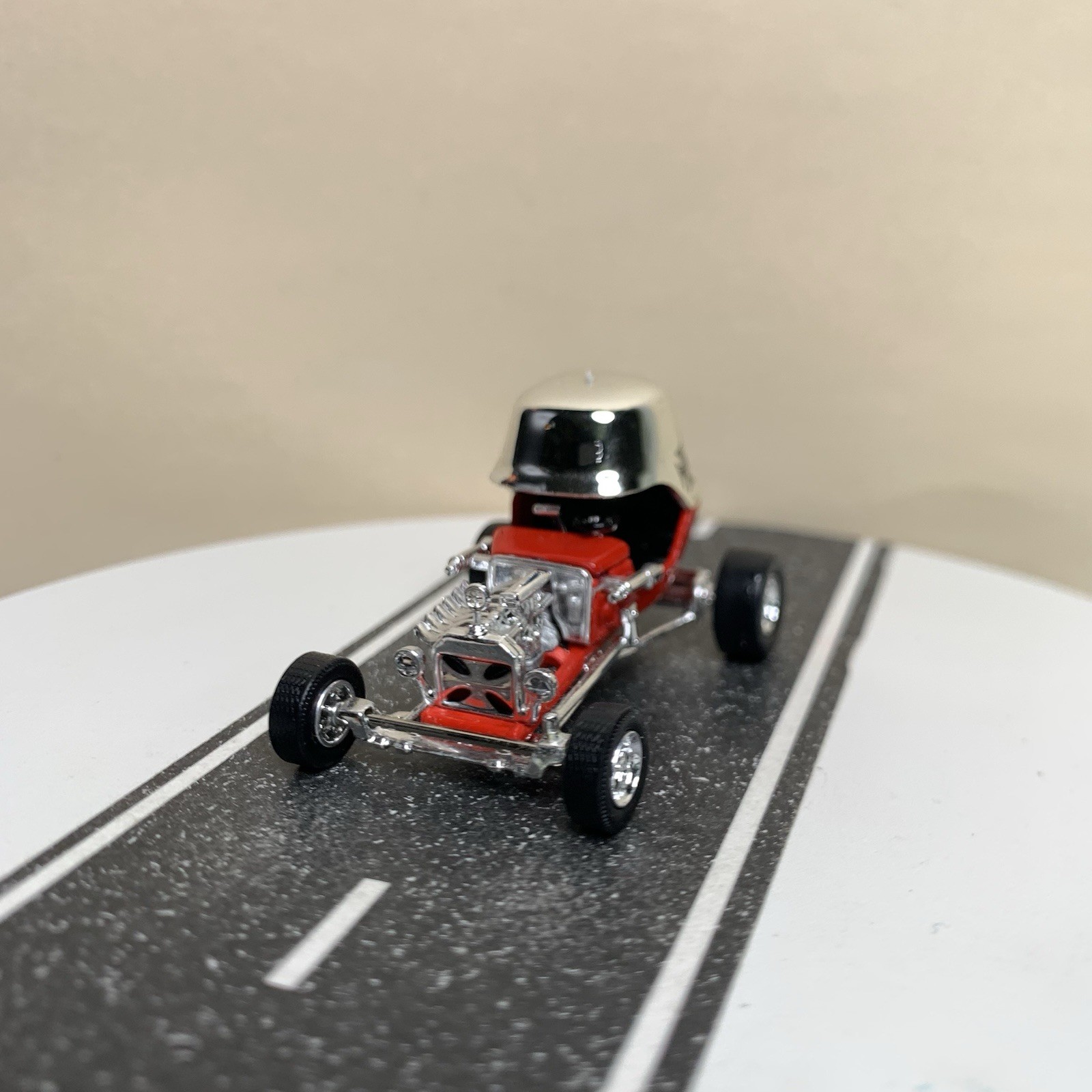 Hot Wheels 100% Collectibles Psychedelic Relics Series Red Baron Hot Rod 1:64 NM