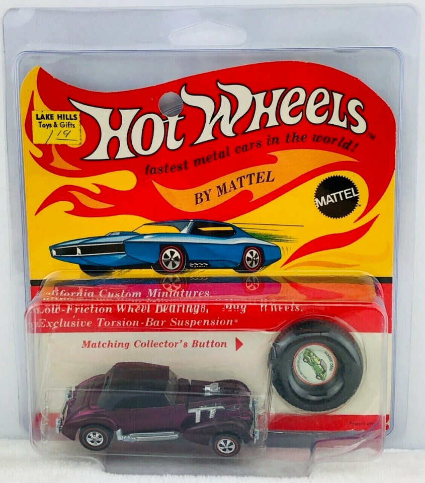 20 Protector Cover Display Cases For Hot Wheels Vintage Redline & Aniversary Ed