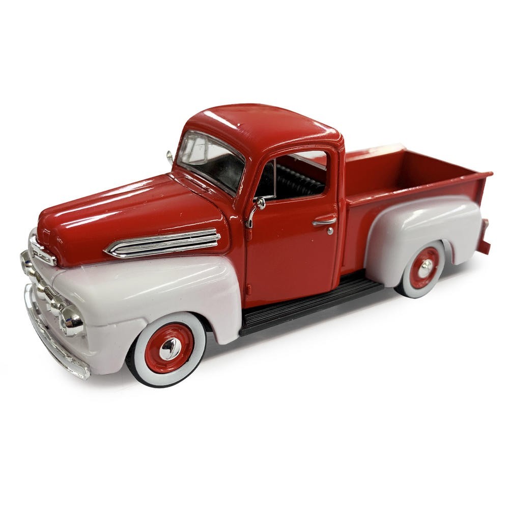 O Scale Die Cast Model 1951 Ford Truck Red w/ White Fenders Limited Edition NEW