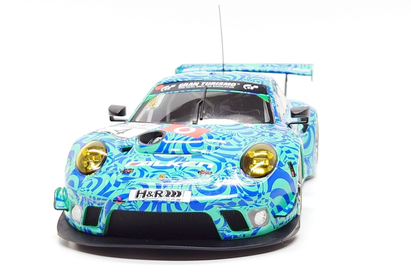 ixo 1:18 Porsche 911 GT3 R #4 Falken Motorsports – VLN 7 Nurburgring 2018