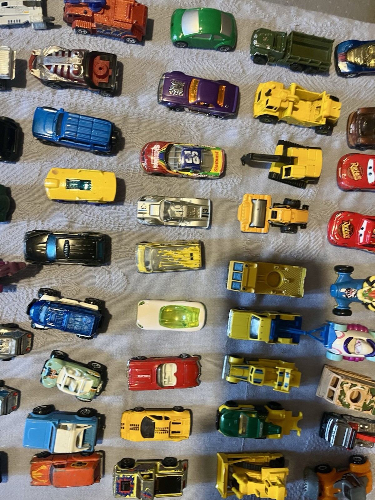 Lot Of 60 Odd fantasy Trucks Cars Pixar Diecast HW Matchbox Various Others