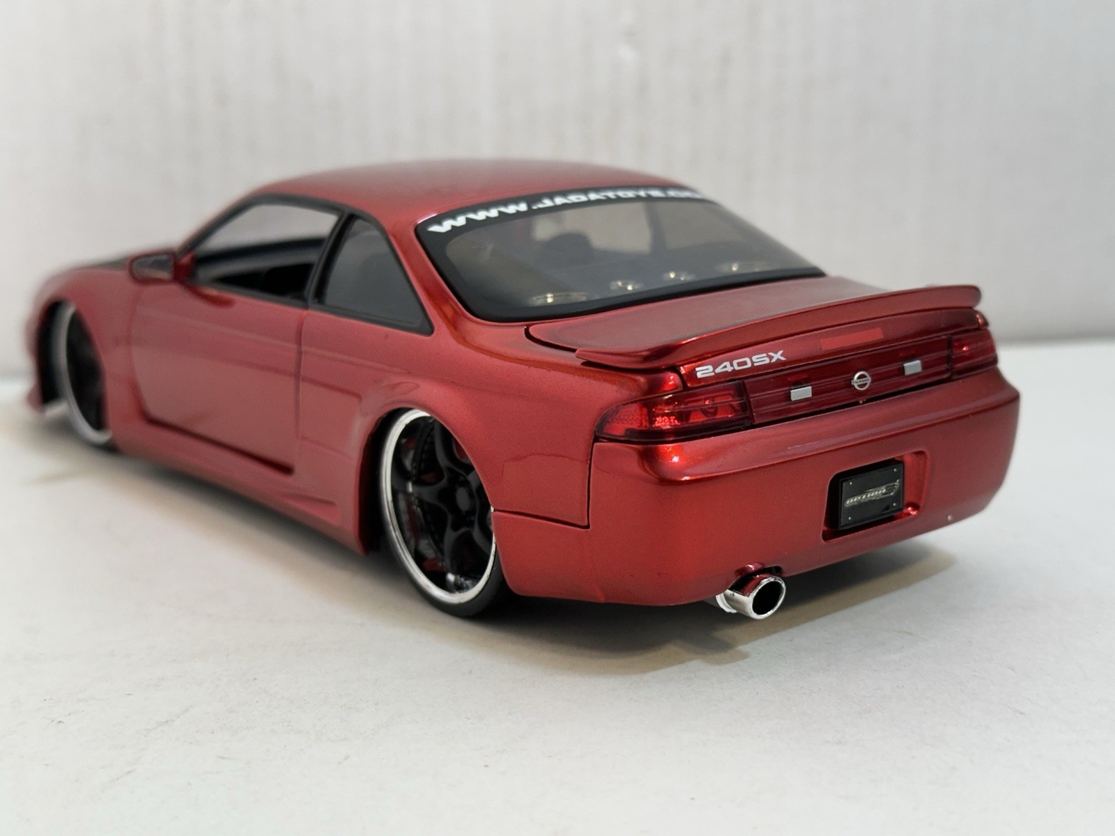 JADA OPTION D 1998 NISSAN 240SX (S-14) RED 1:24 DIECAST MODEL CAR NEW NO BOX