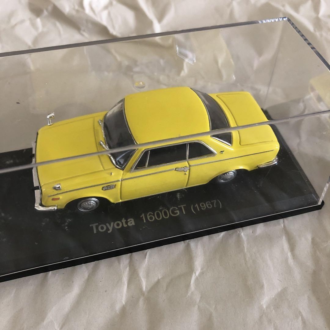 TOYOTA 1600GT 1/43 Scale Diecast Car Model Used Collectible Display Item