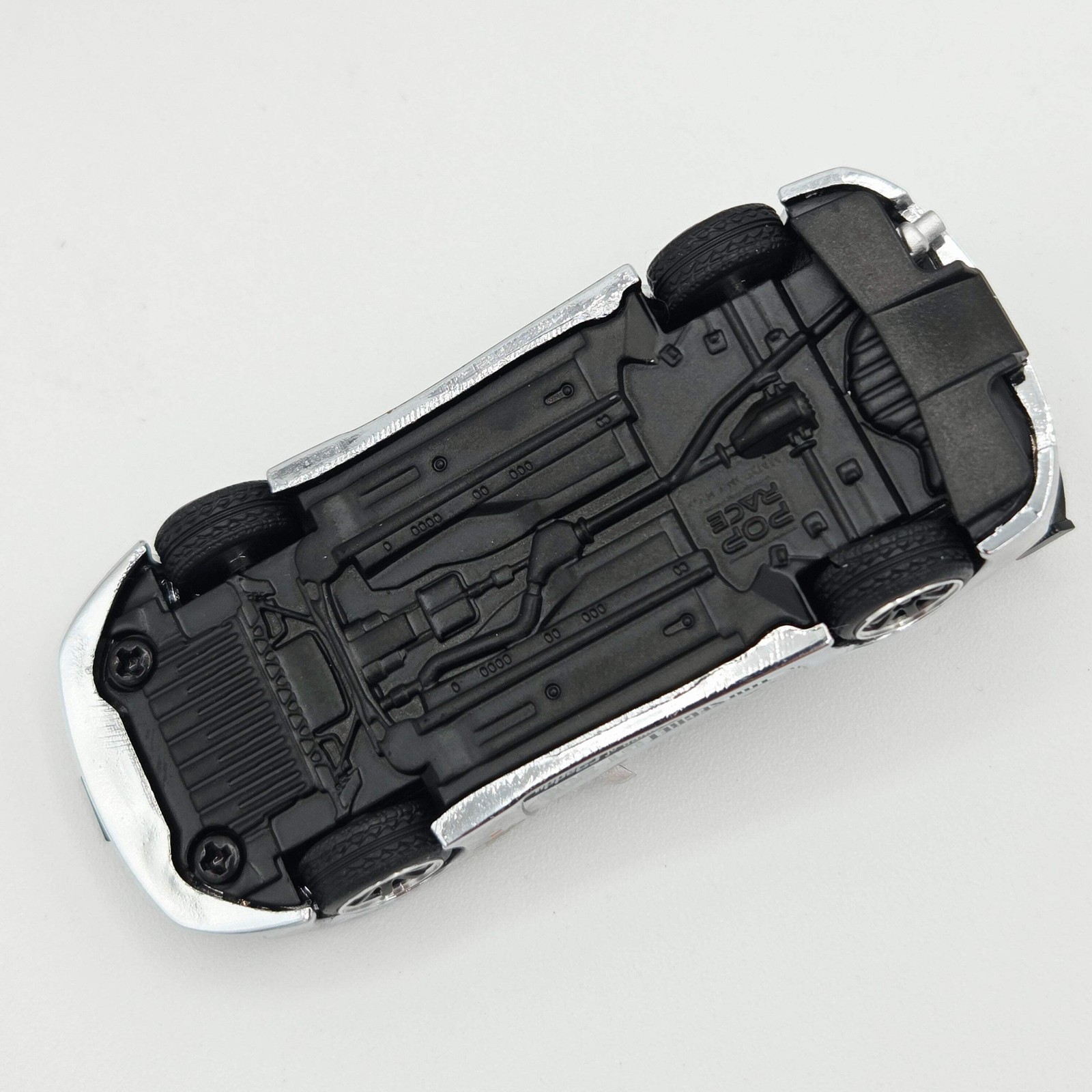 Pop Race Top Secret Toyota GT300 Supra – 1:64, Silver Chrome (2026)
