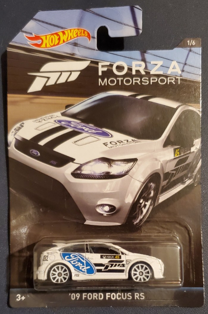 Hot Wheels ’09 Ford Focus RS Forza Motorsport 1/6