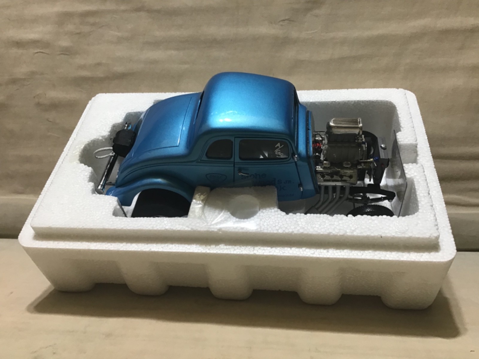 STONE WOODS & COOK B&M 1933 WILLYS GASSER 1/18 PRECISION MINIATURES NHRA PRM06