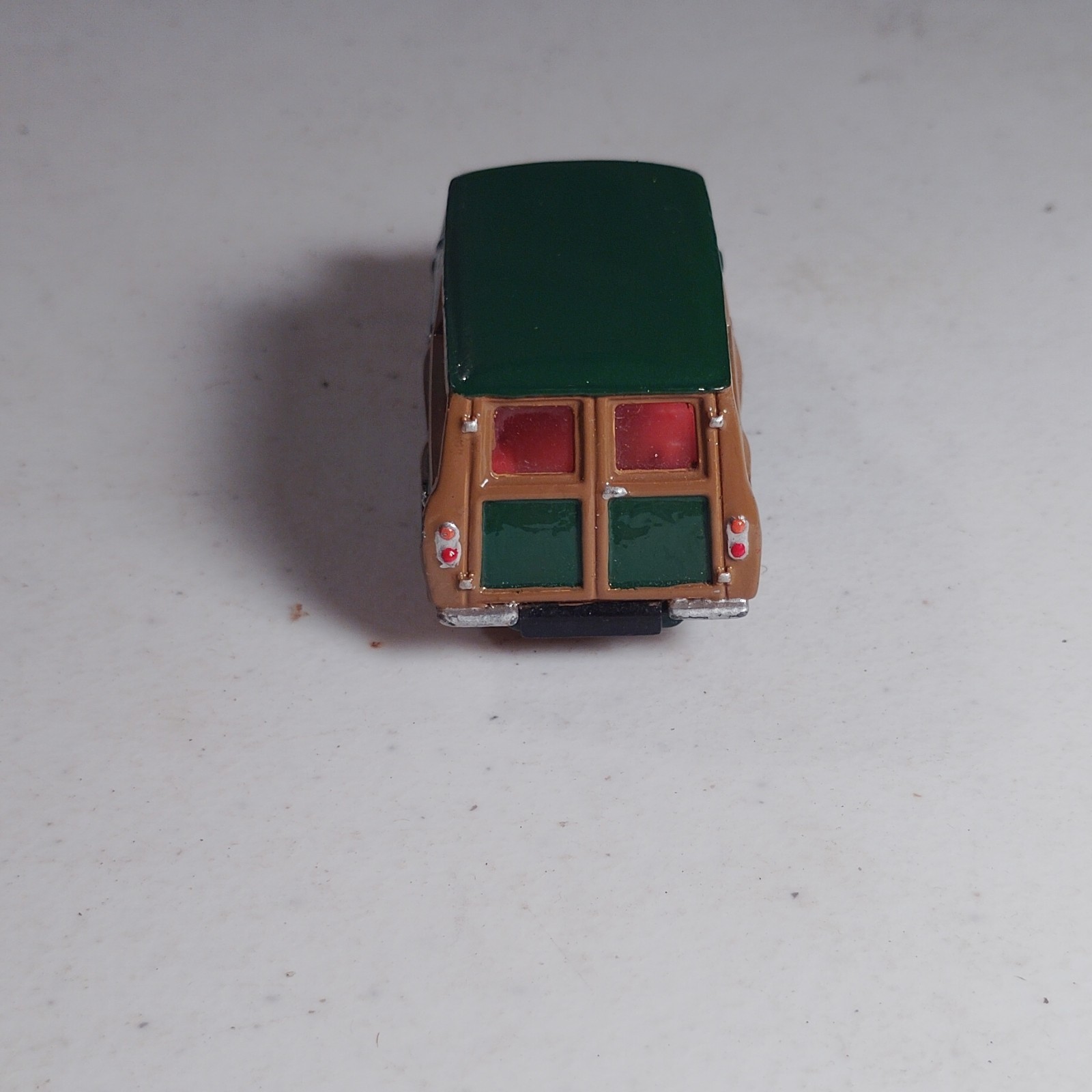 Corgi Toys Morris Mini Traveller Woodie Green Brown 1:43 Diecast Restored