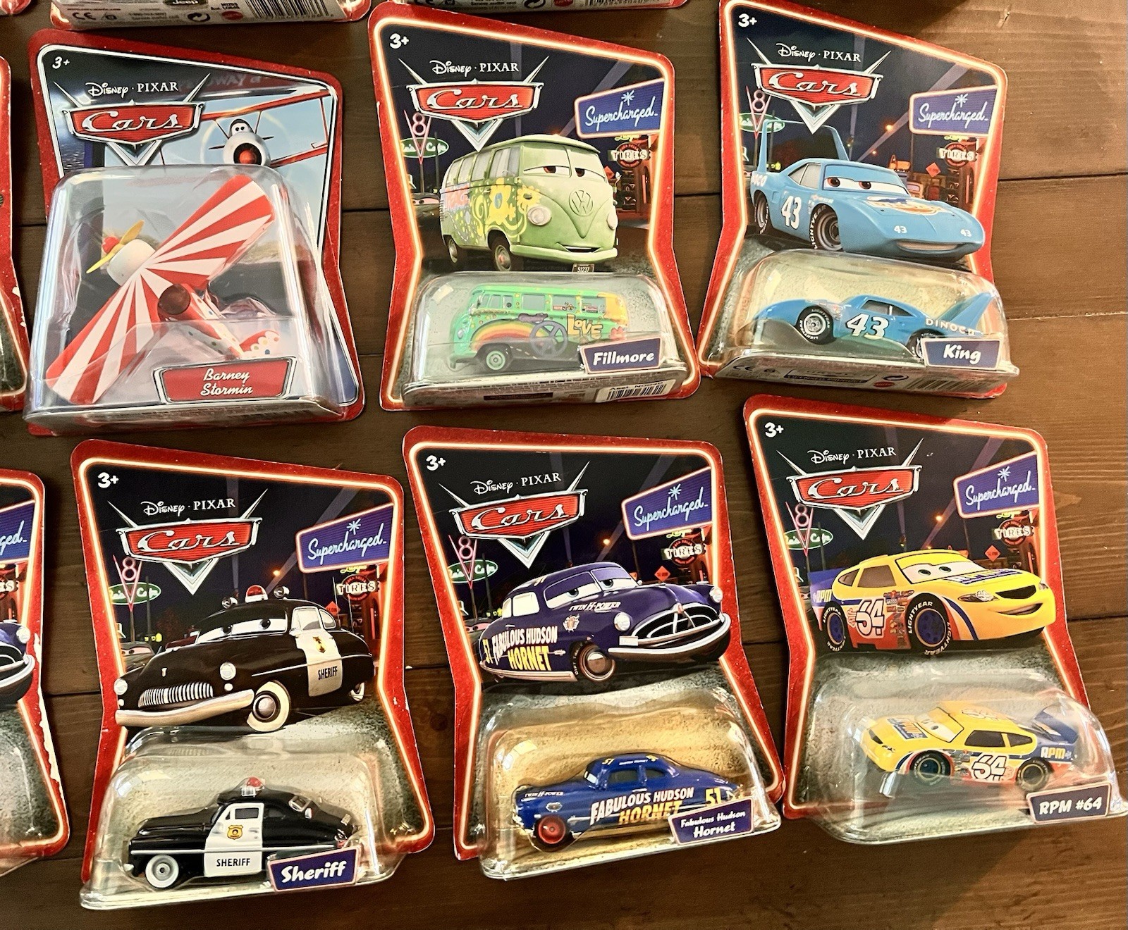 Disney Pixar Cars lot of 23 unopened from 2006 & 2007