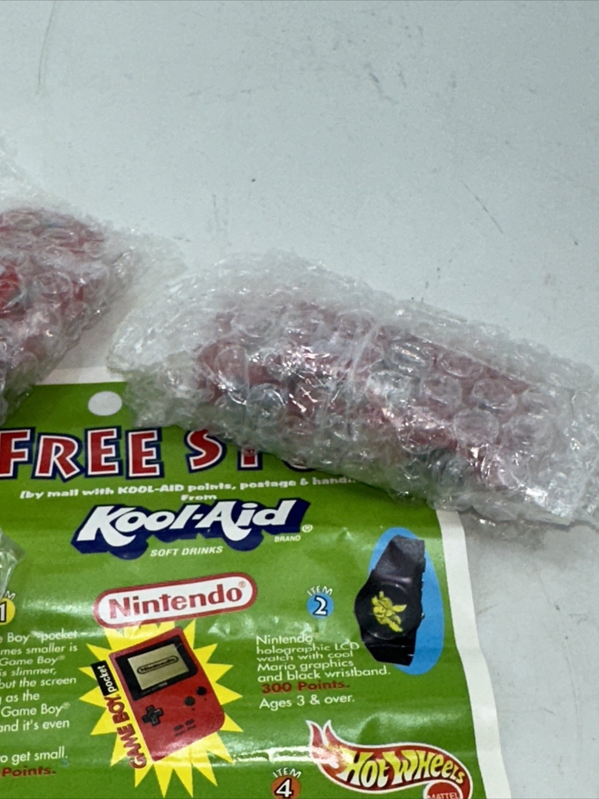 Lot Of 5 Vintage 1996 HOT WHEELS Grand Prix Kool-Aid 51 – unopened packaging