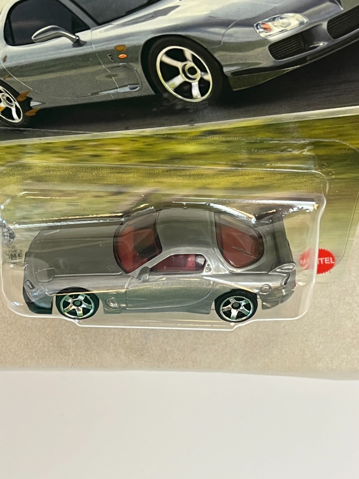 NIP 2026 Matchbox 2002 Mazda RX-7 Spirit R 45/125 Silver MBX Road Trip