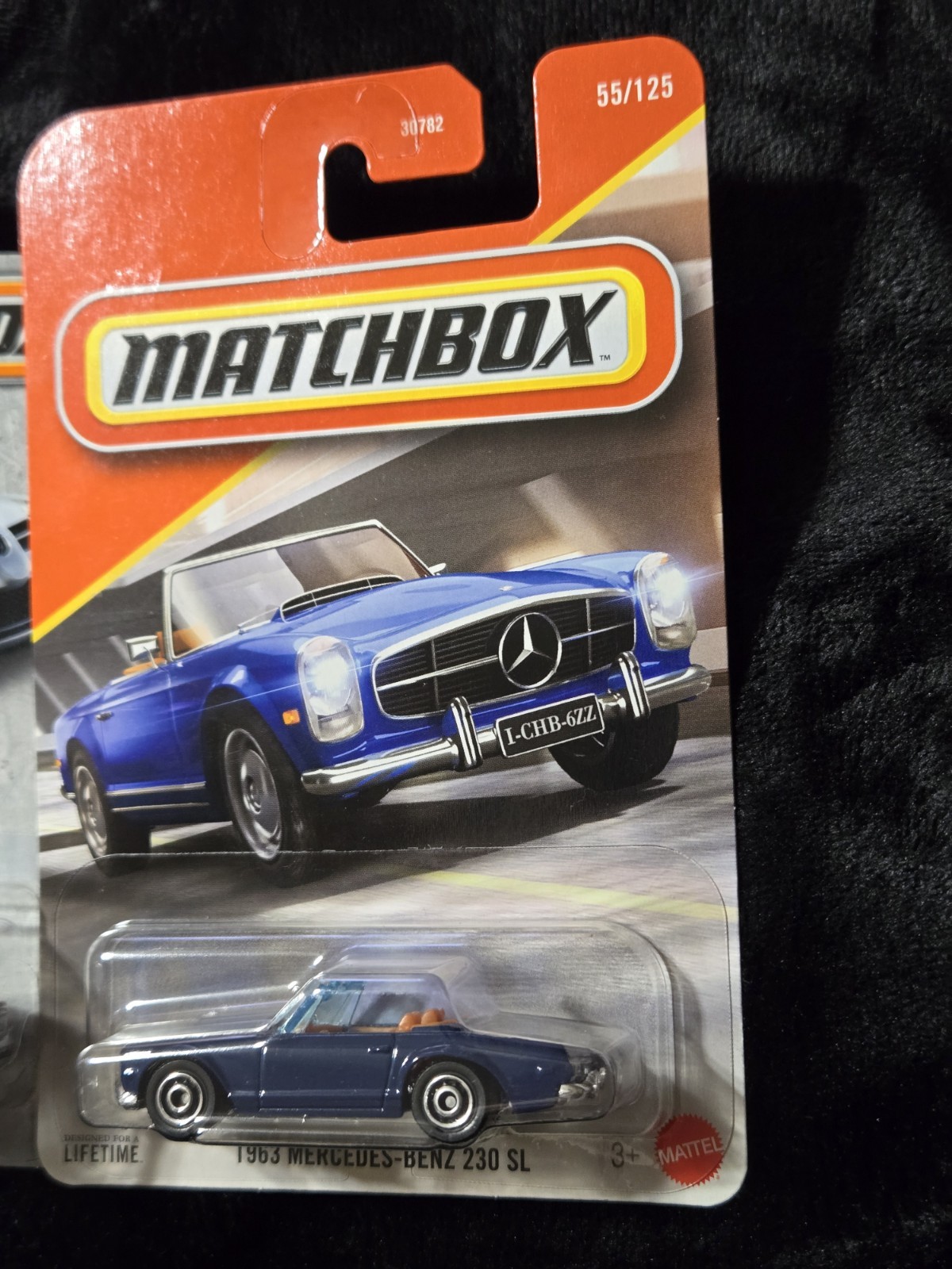 Matchbox Mercedes-Benz SLR McLaren BB2 & Blue 230SL-2 cars 1 price-free shipping