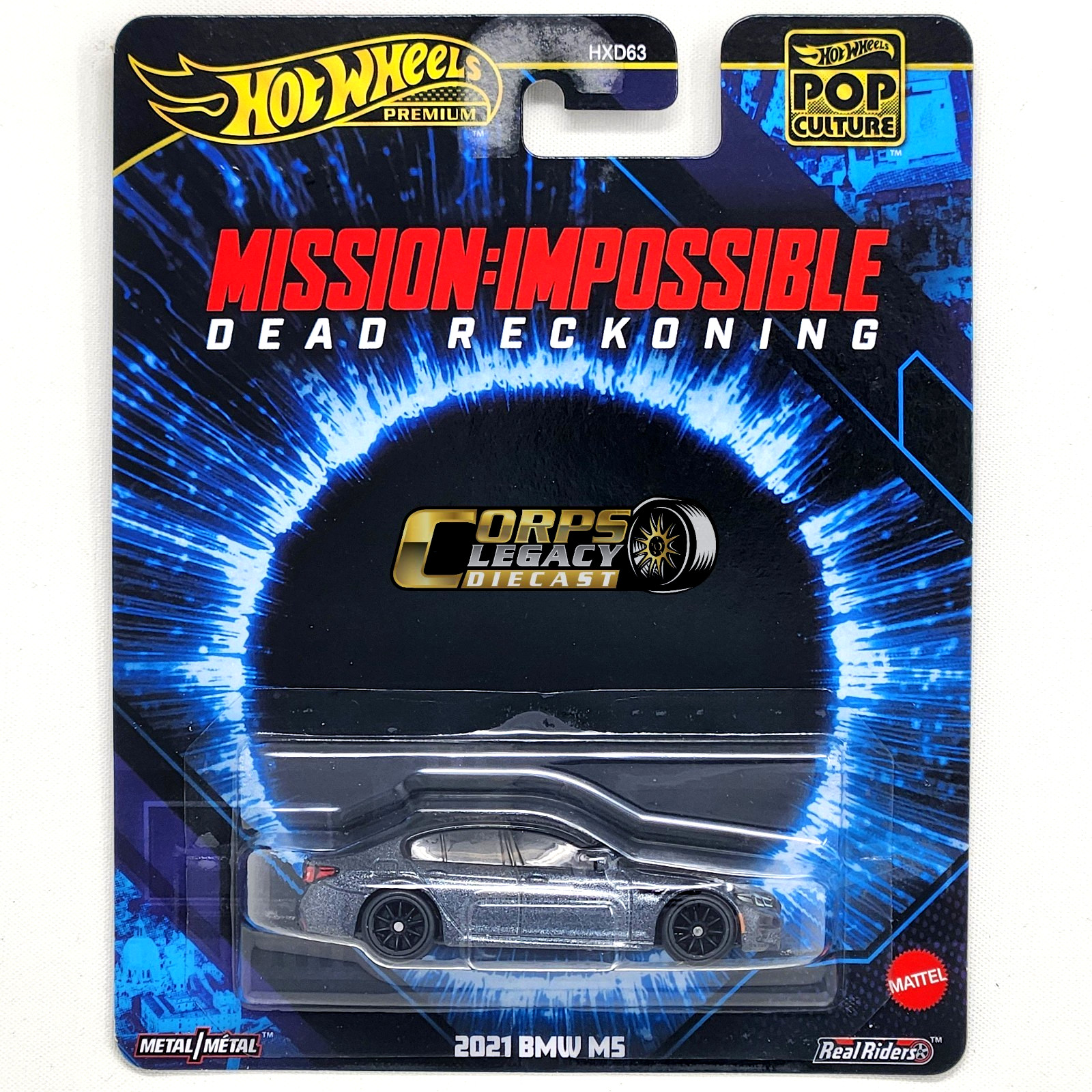 Hot Wheels Premium Pop Culture 2025 L Case – 5 Cars Set