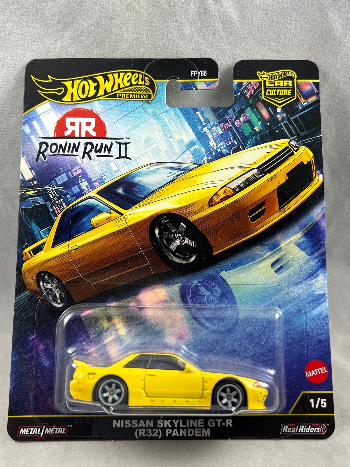 Hot Wheels Car Culture Ronin Run II Set of 5