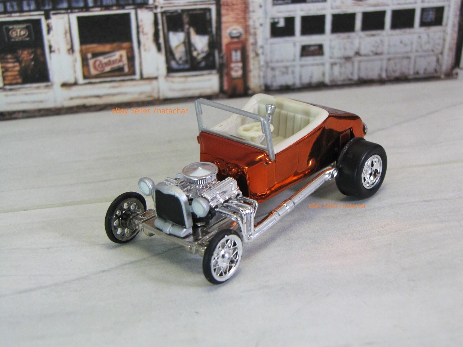1927 27 Ford Model T Bucket Roadster V8 Street Hot Rod 1/64 Scale Limited Ed