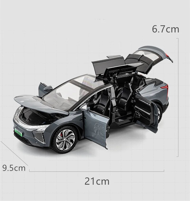 1:24 HiPhi X SUV Alloy New Energy Car Model Diecasts Metal Electric Vehicles Car