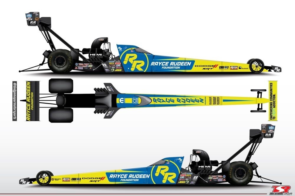 Auto World 2025 Tony Stewart Rayce Rudeen Dragster 1:24 Scale AWN052