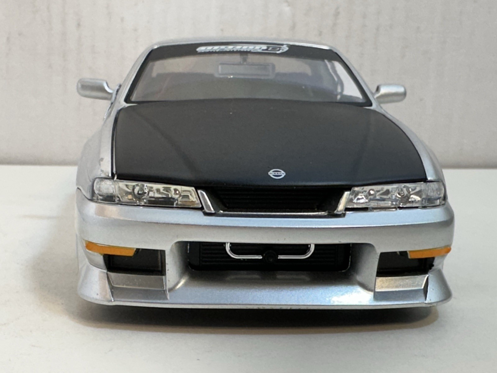 JADA OPTION D 1998 NISSAN 240SX (S-14) SILVER 1:24 DIECAST MODEL CAR NEW NO BOX
