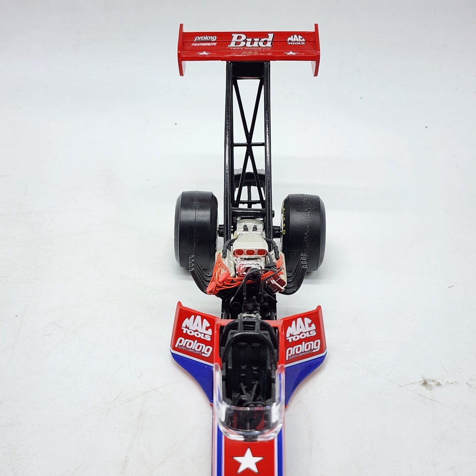 55D 2000 Kenny Bernstein Budweiser US Olympic Team NHRA Top Fuel Dragster 1/24