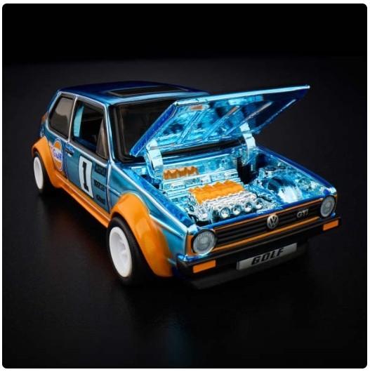 NEW Hot Wheels RLC Exclusive 1976 Volkswagen Golf Mk1 GTI GULF Racing DECO